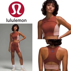 Lululemon | Hike to Swim Bra-Clay & Rose | Sz4
